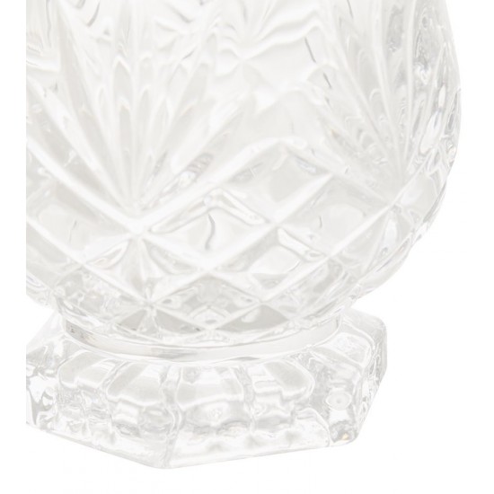 Porta Talher Pequeno 7,5x8,3cm de Cristal Ecológico Dublin